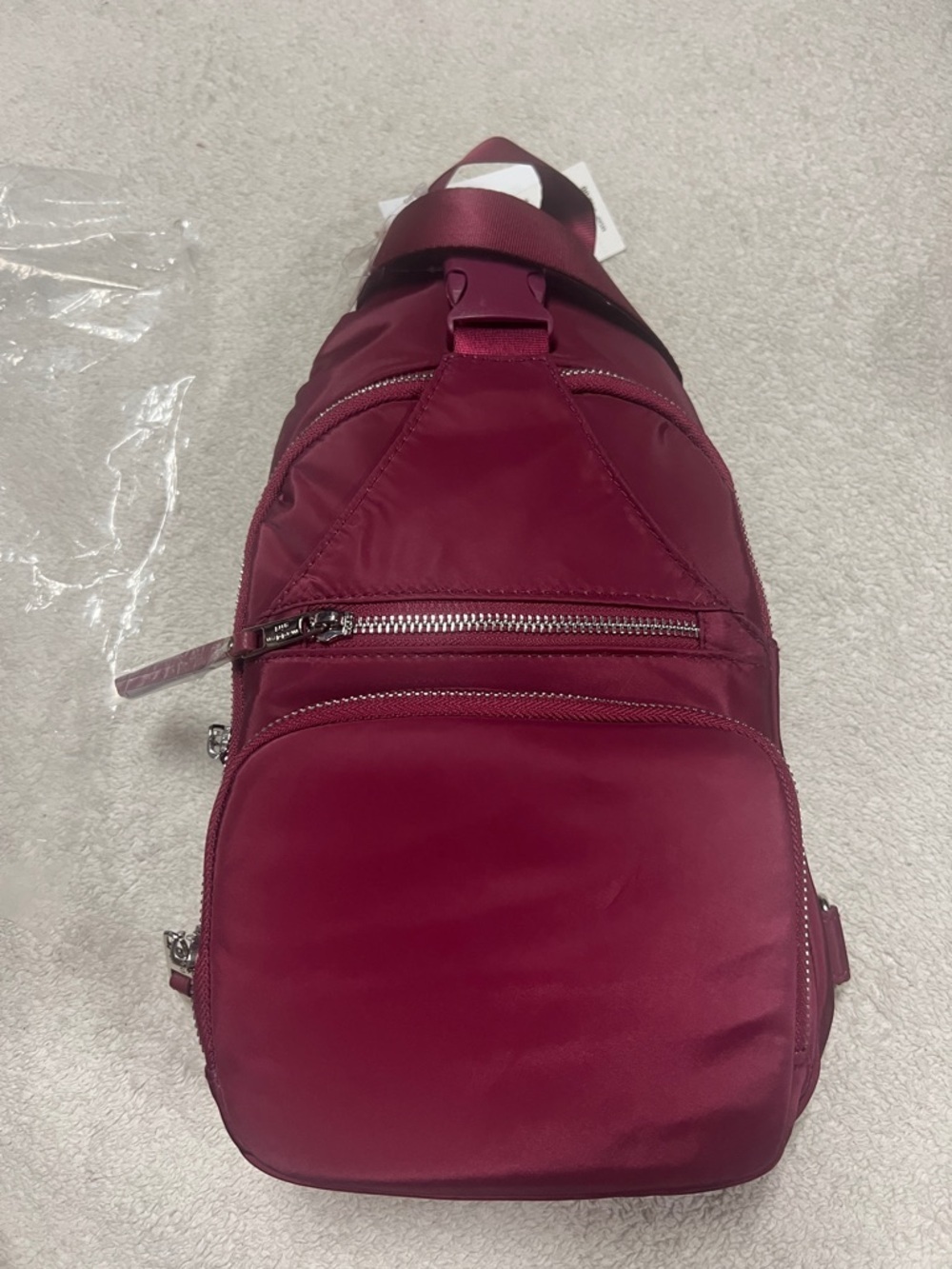 Madden Girl Nylon Sling Crossbody Bag